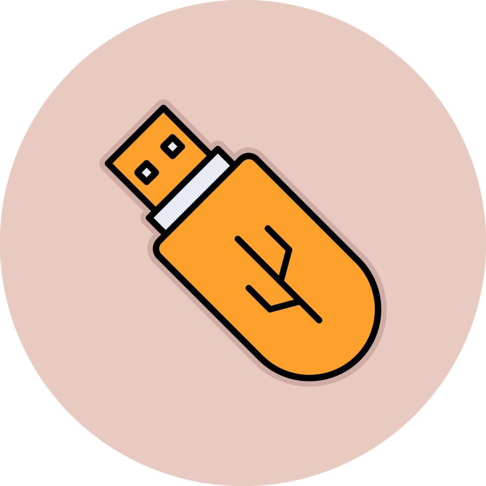 USB vecto icoon vector