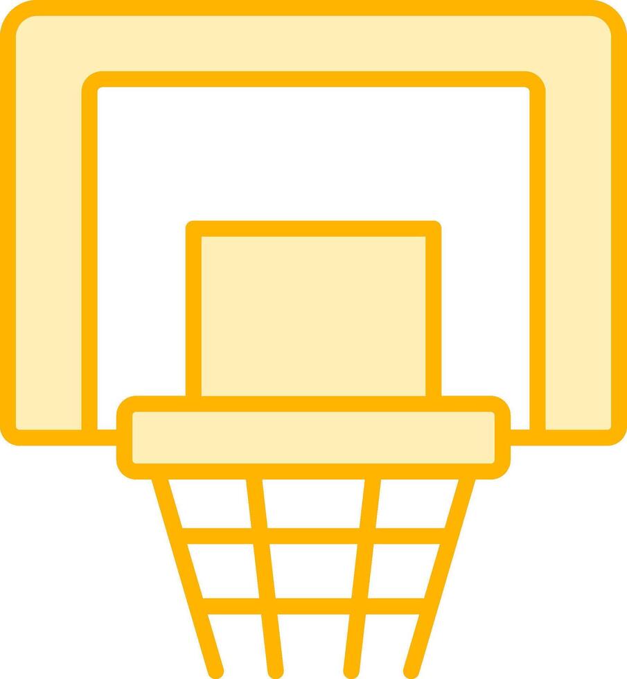 basketbal hoepel vecto icoon vector