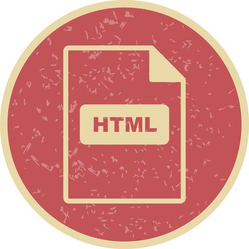 HTML Vector-pictogram vector