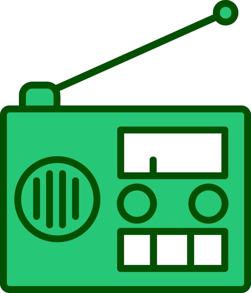 radio vecto icoon vector