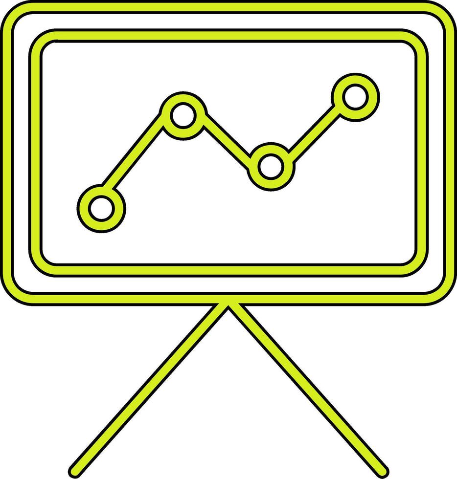 lijn tabel vector icoon
