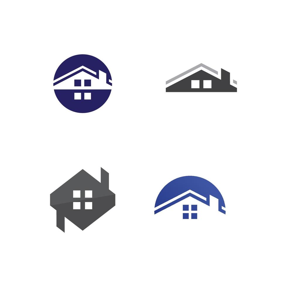 gebouw huis logo, huis logo, architectuur, pictogram, woonplaats en stad, stad, ontwerp en raam, landgoed, bedrijfslogo, vector huis
