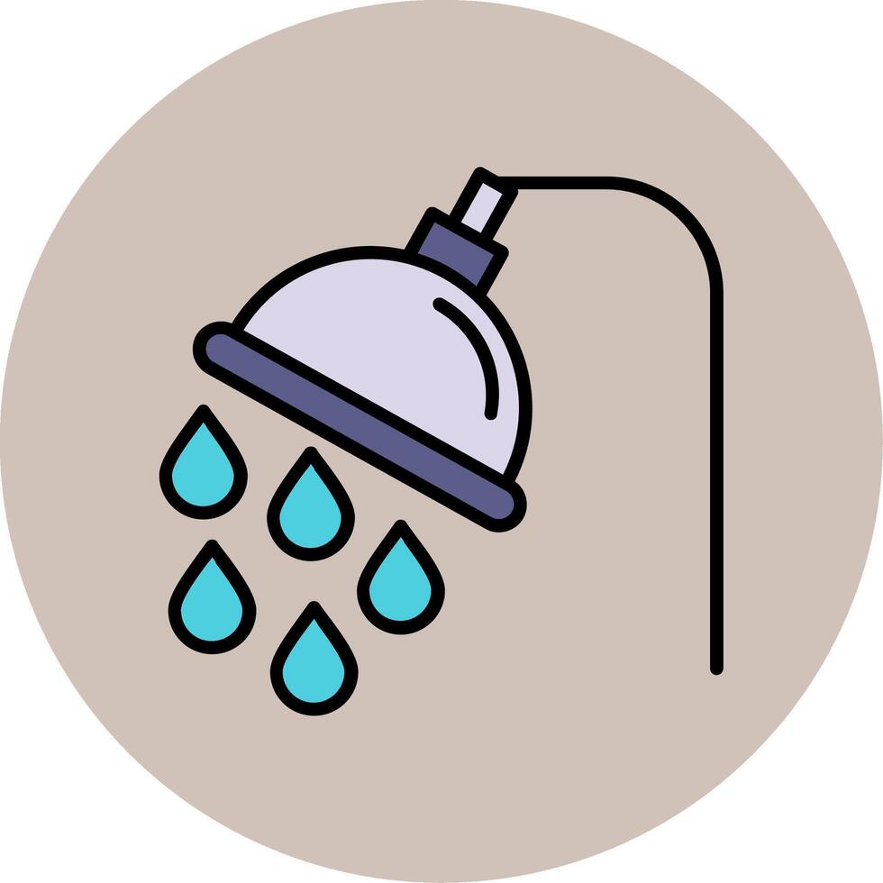 douche vector pictogram