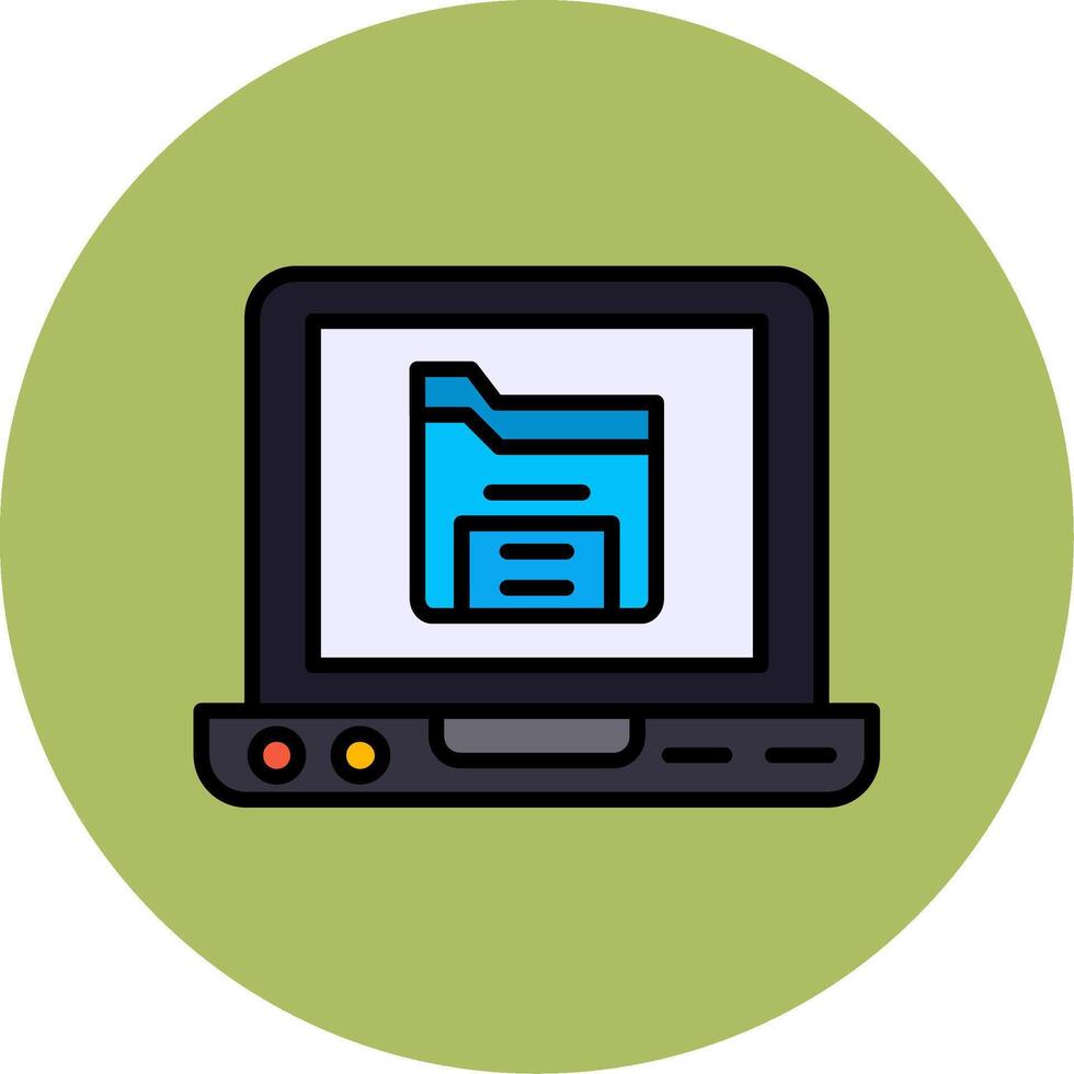 laptop vector pictogram