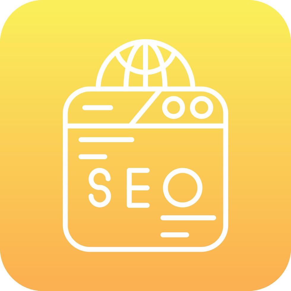 seo vector icoon