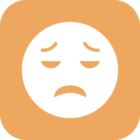 Teleurgesteld Emoji Vector Icon