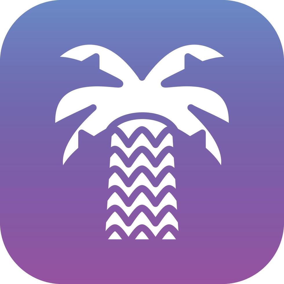 palm bomen vector icoon