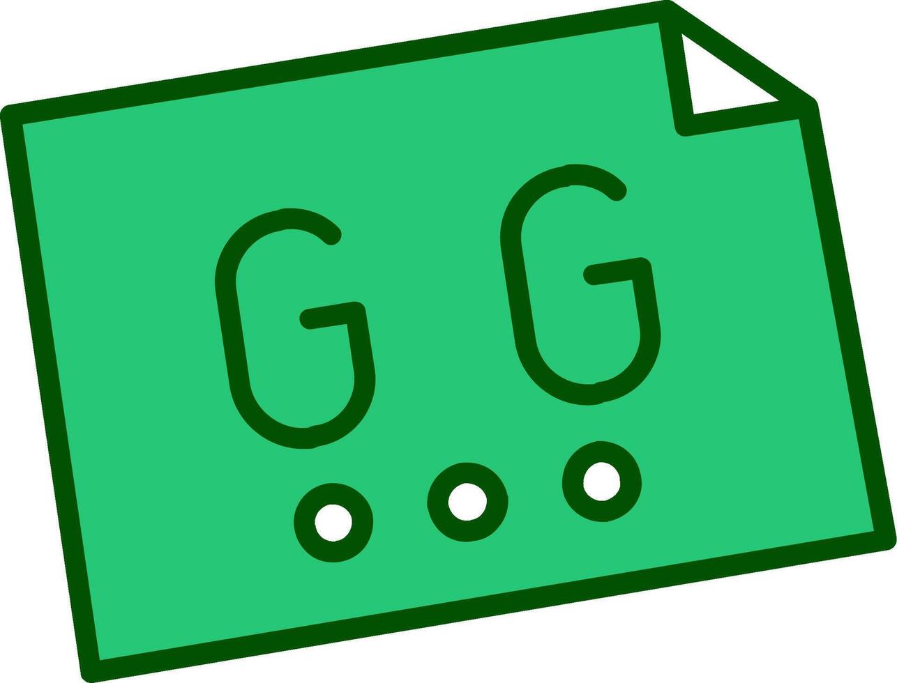 gg vector icoon