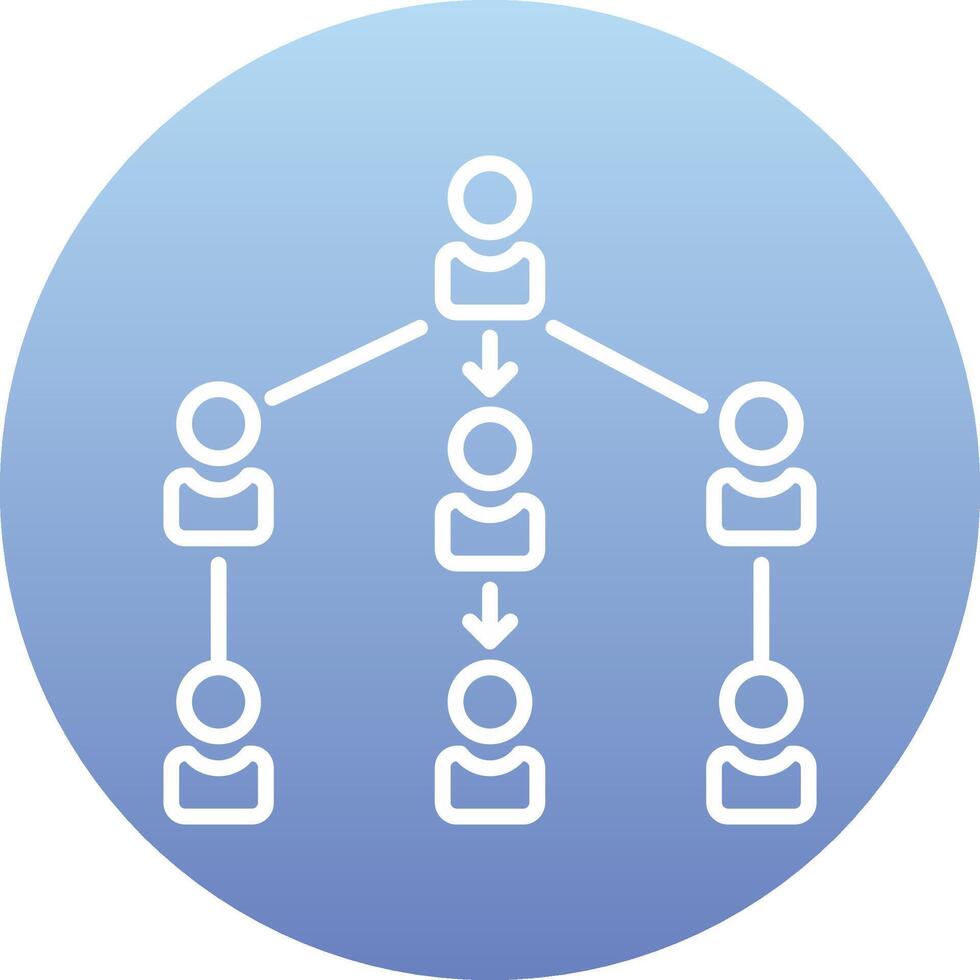 hiërarchie vector pictogram