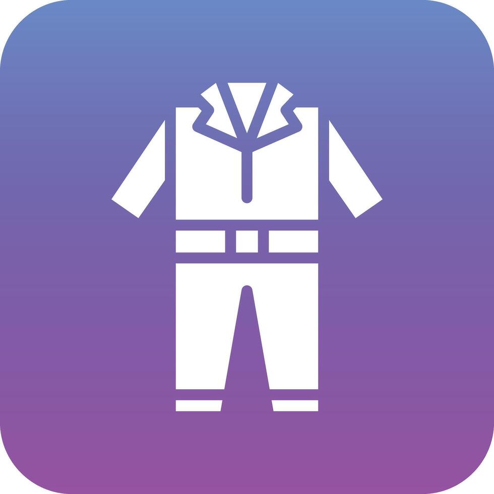 overall kleren vector icoon