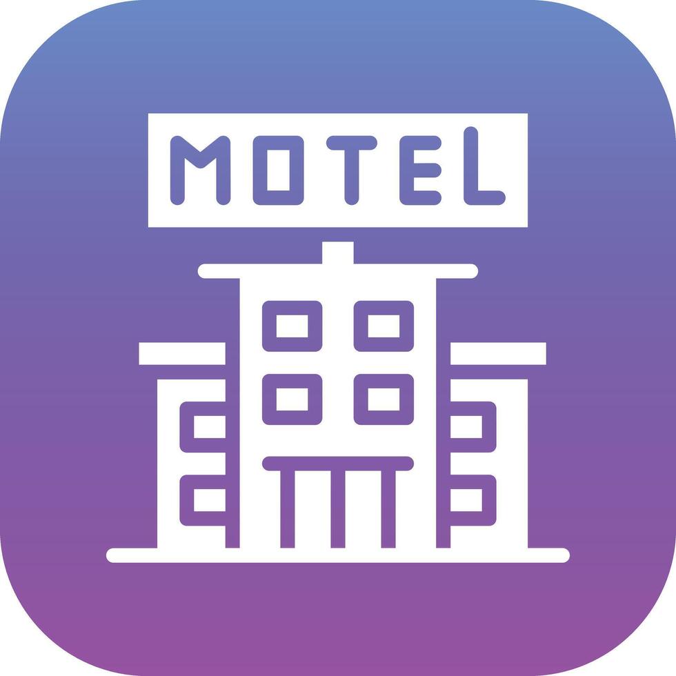 motel vector icoon