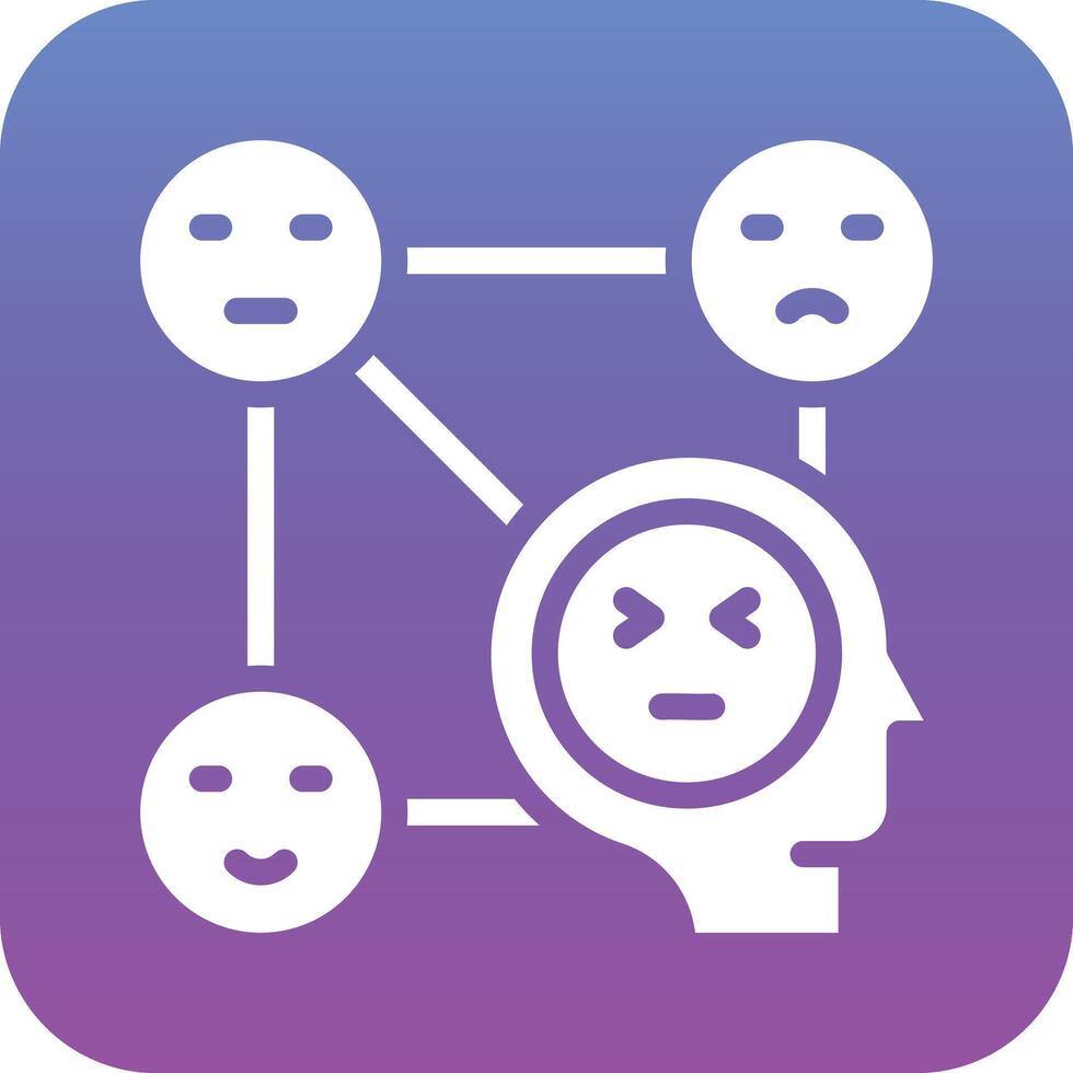 emotioneel intelligentie- vector icoon
