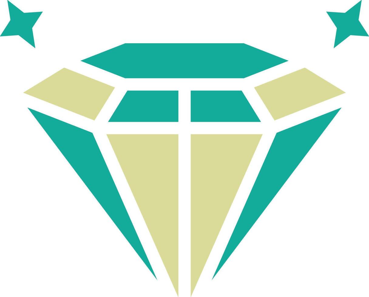 diamant vector pictogram