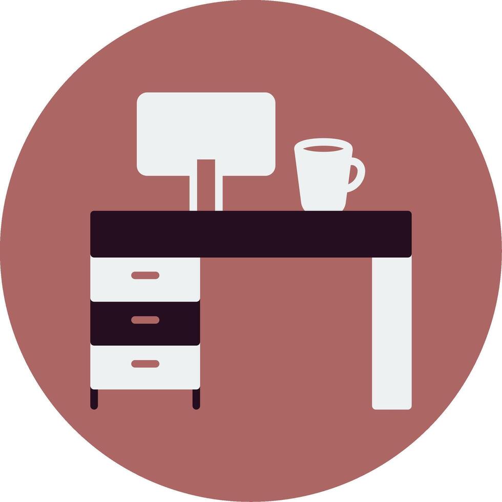 bureau vector pictogram