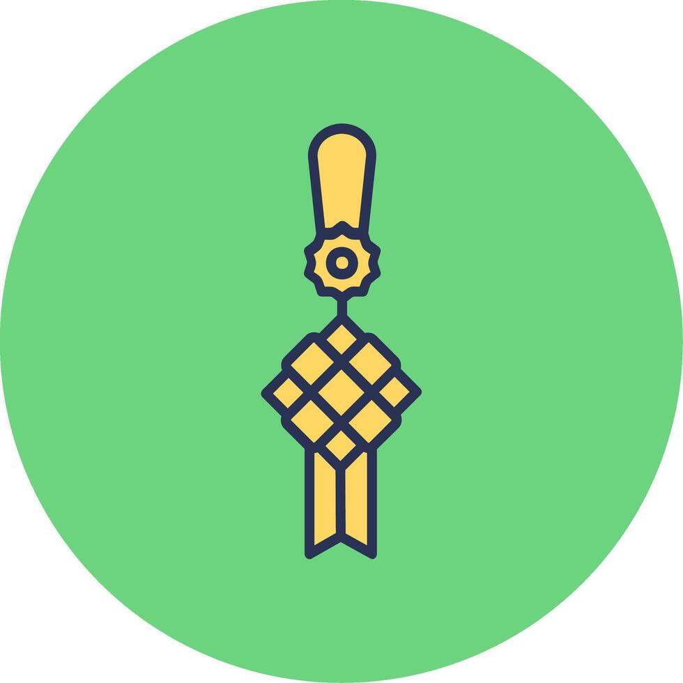 ketupat vector icon