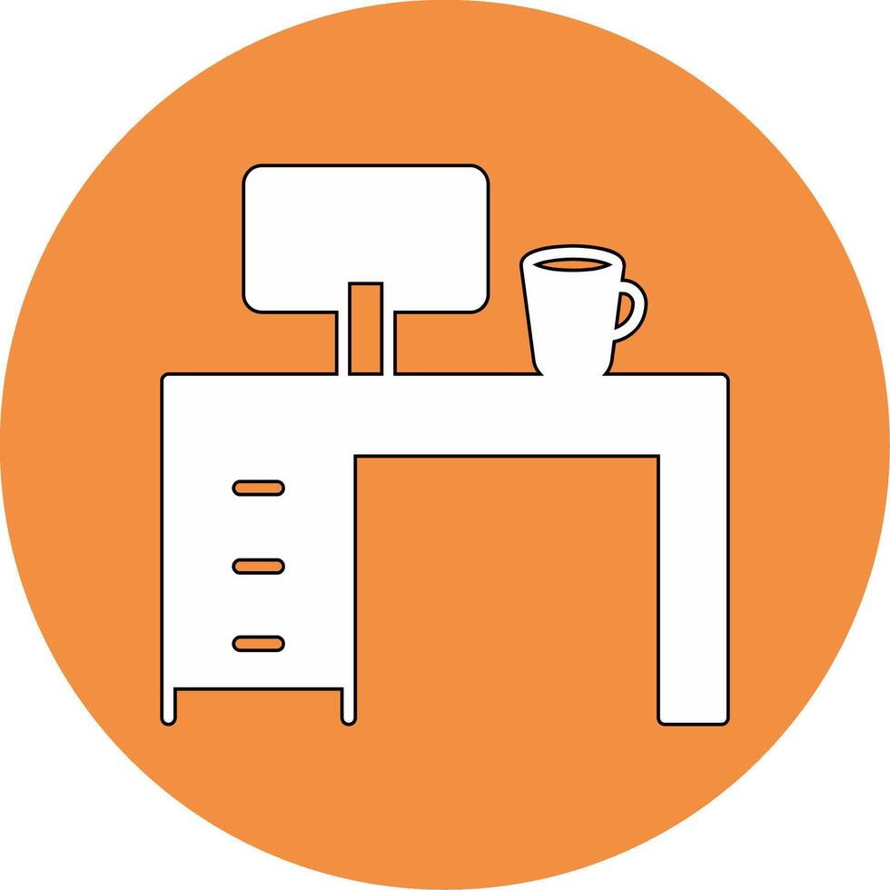 bureau vector pictogram