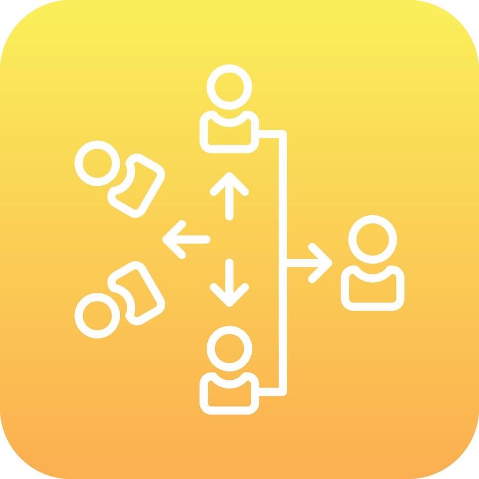 hiërarchie vector pictogram