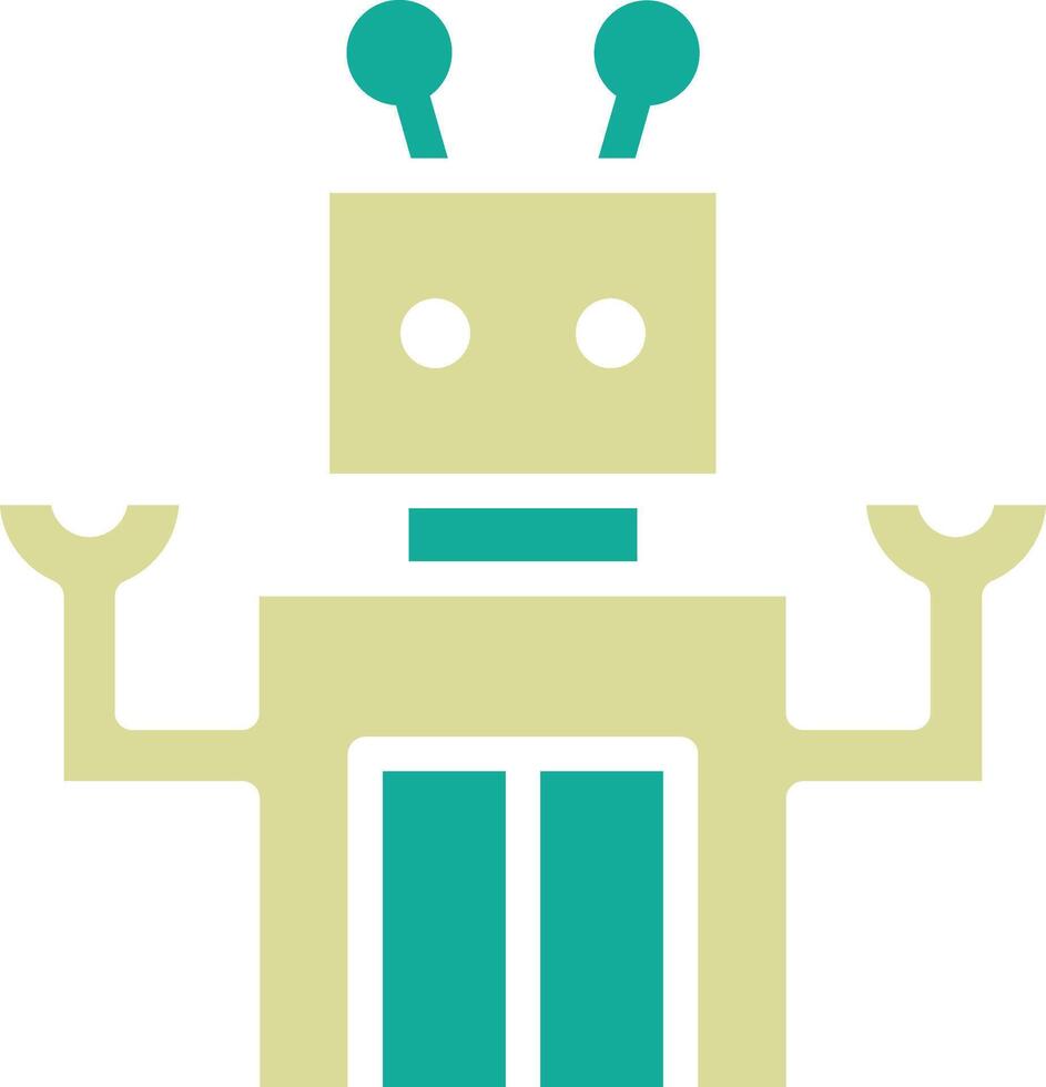 ruimte robot vector icoon