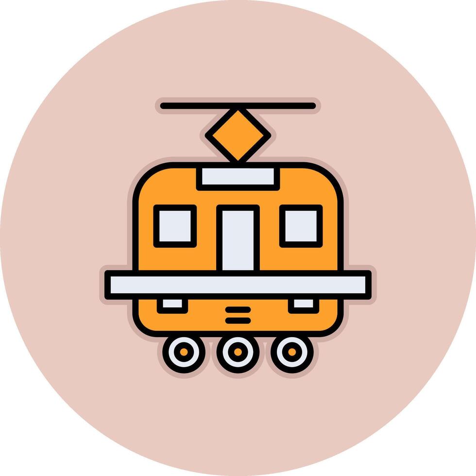 tram vecto icoon vector