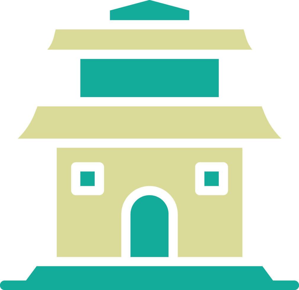 pagode vector icoon