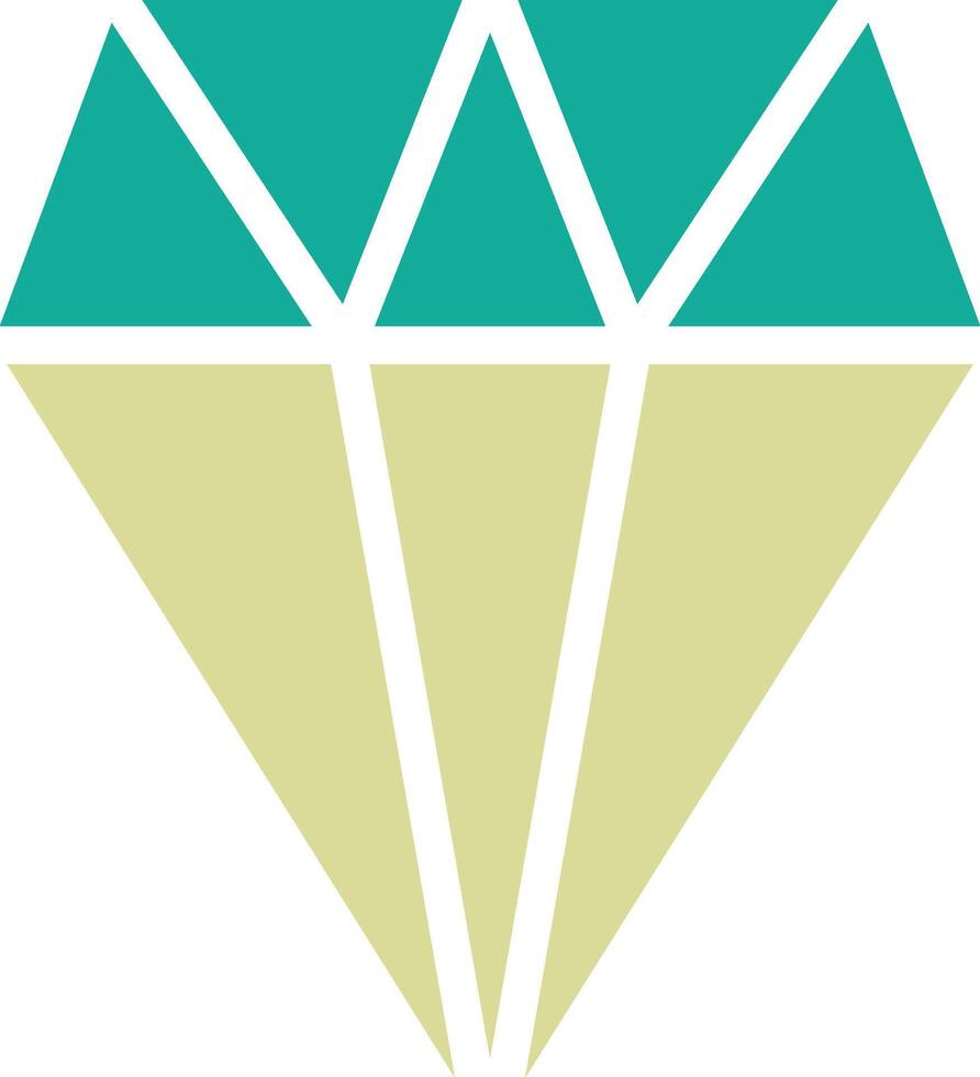 diamant vector pictogram