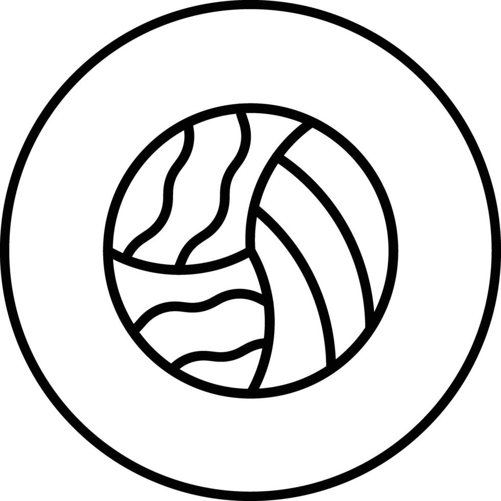 volleybal vector icoon