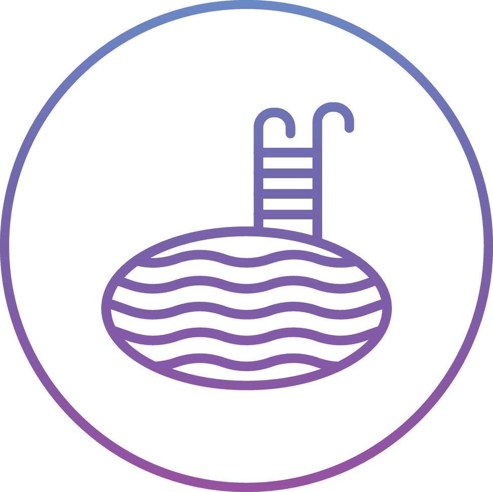massage zwembad vector icoon