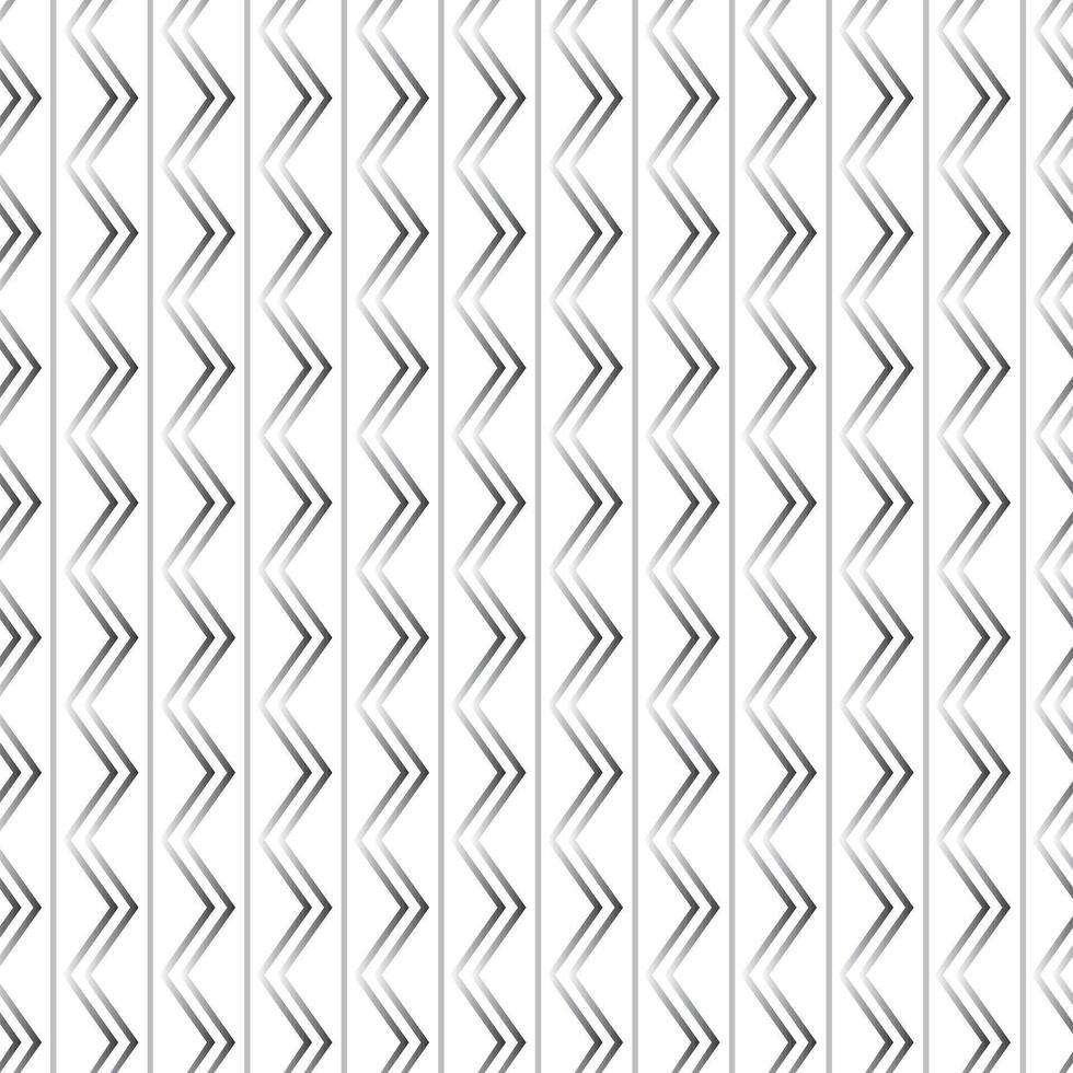 gemakkelijk abstract metaal grijs as kleur verticaal zig zag lijn patroon vector