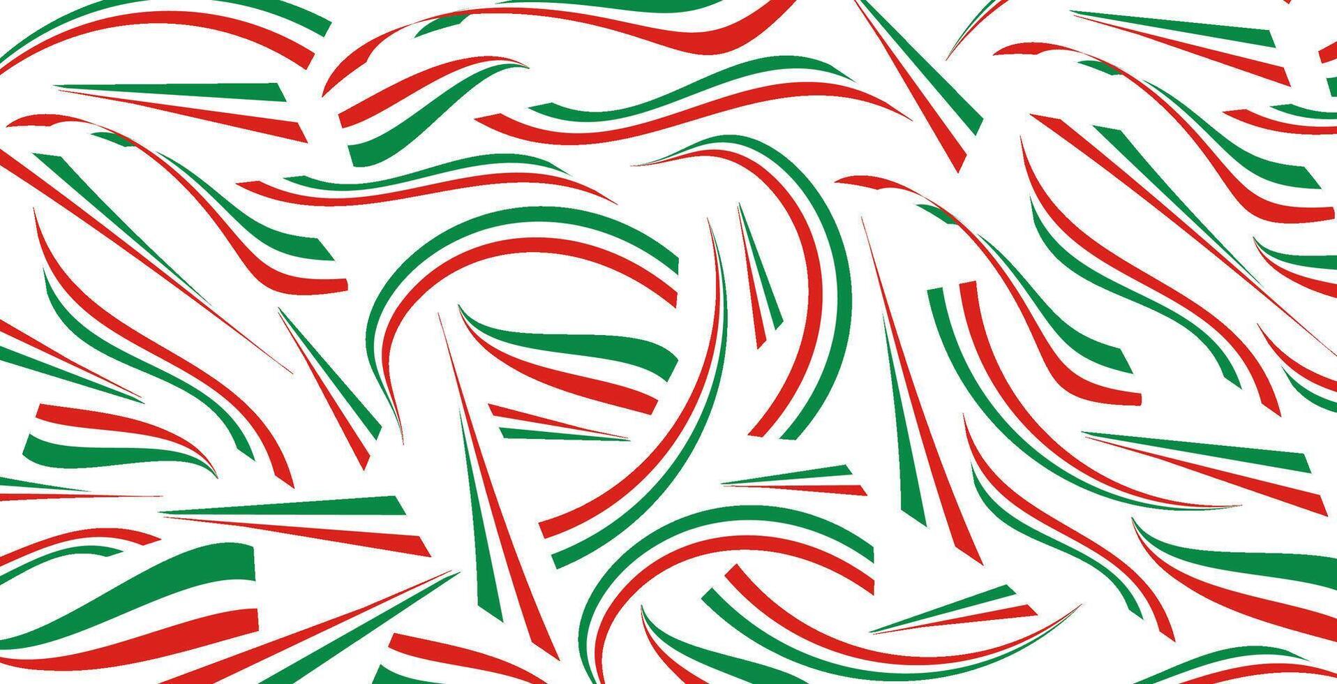 Italiaans vlag getextureerde achtergrond. patroon. vector illustratie pictogrammen reeks