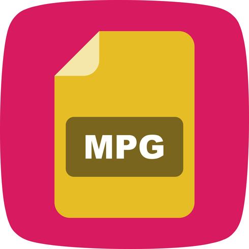 MPG Vector pictogram