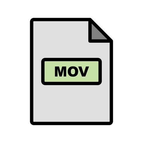 mov vector pictogram