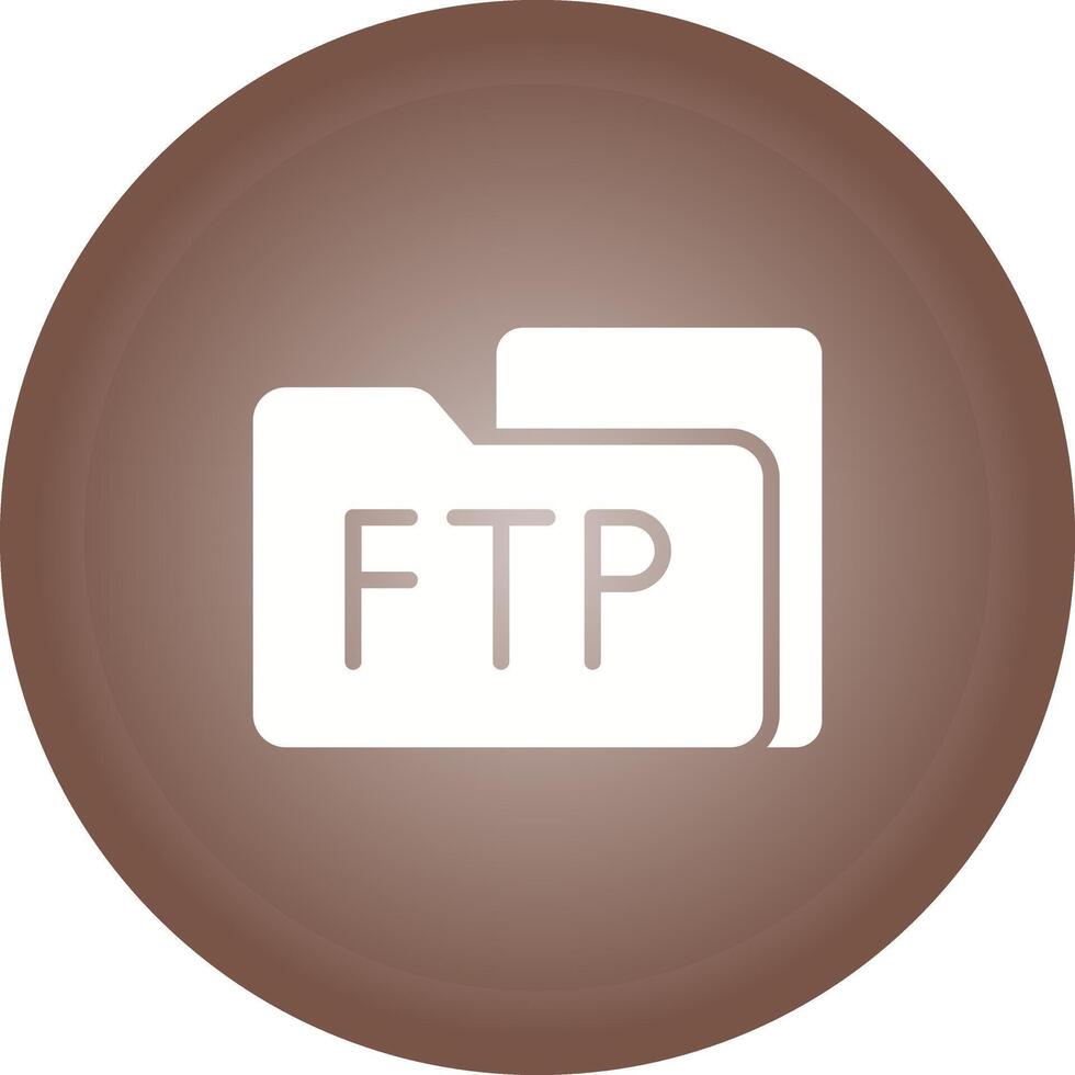 ftp toegang vector icoon
