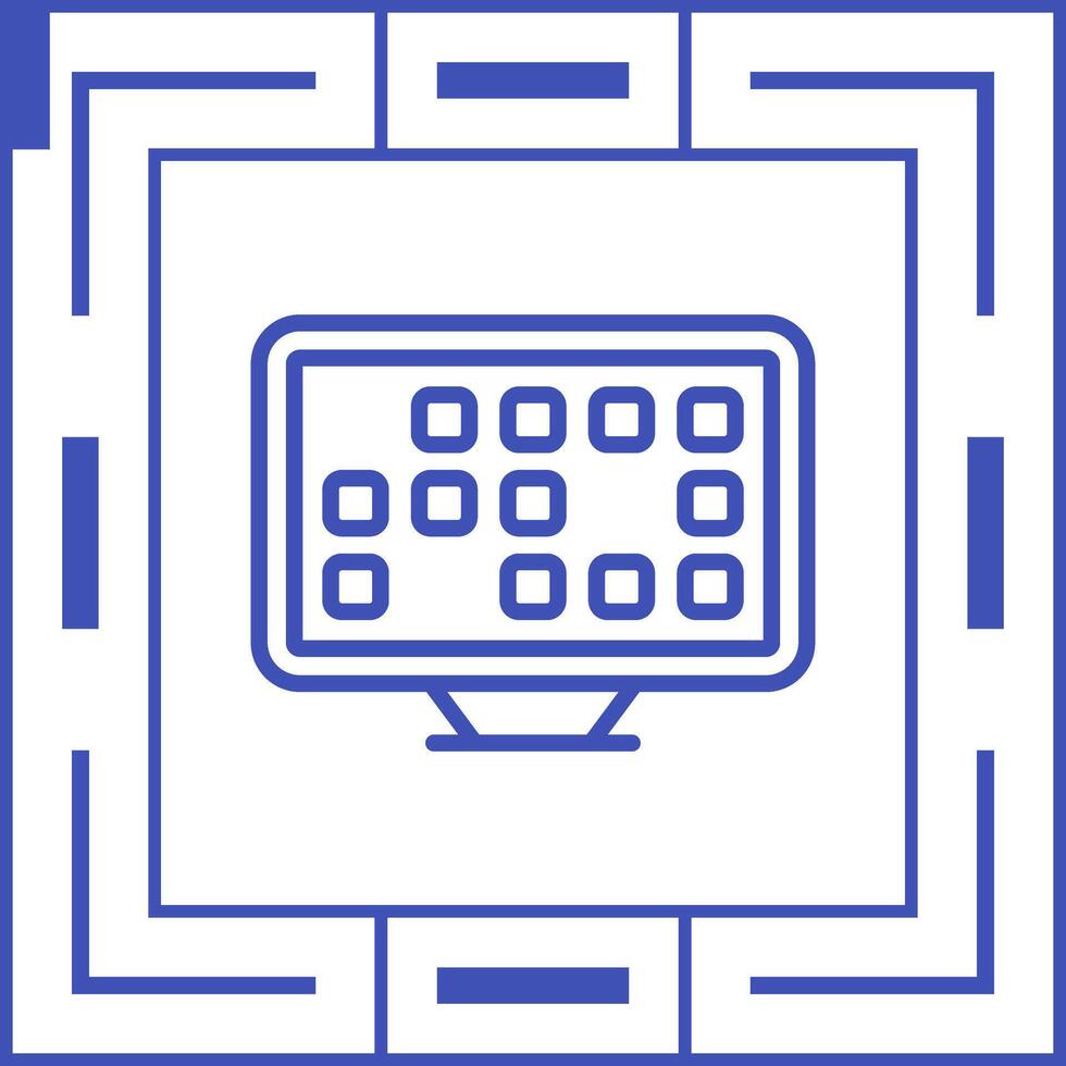 bureaublad vector icoon