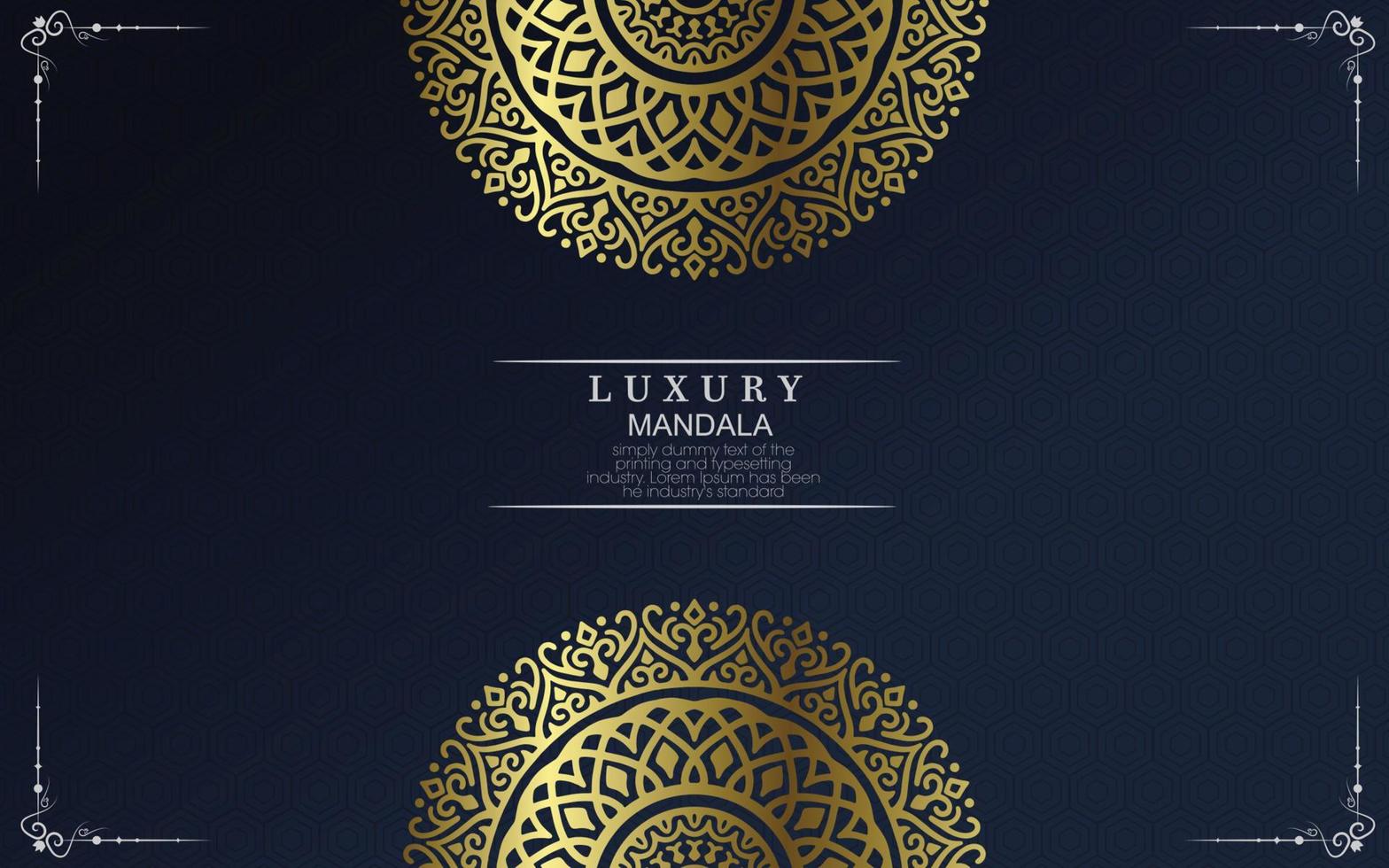 luxe sier mandala achtergrond met Arabische islamitische Oost-patroon stijl premium vector gratis vector