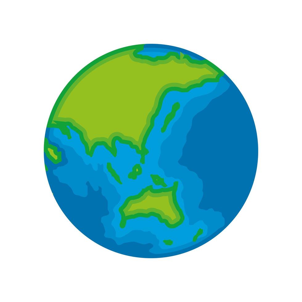 globe kaart wereld vector