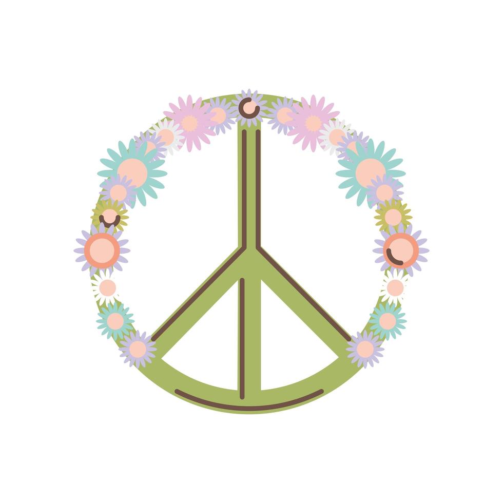 pacifisme en vrede vector