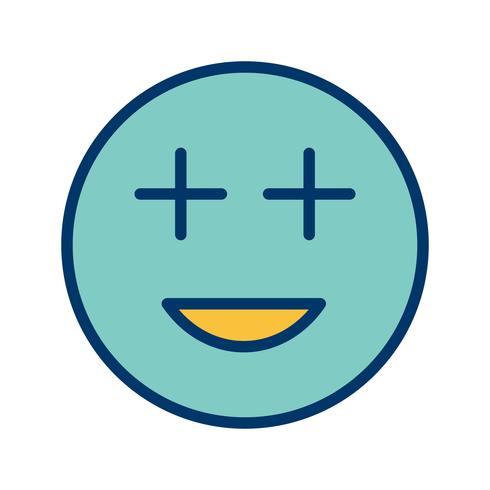 Positieve Emoji Vector Icon