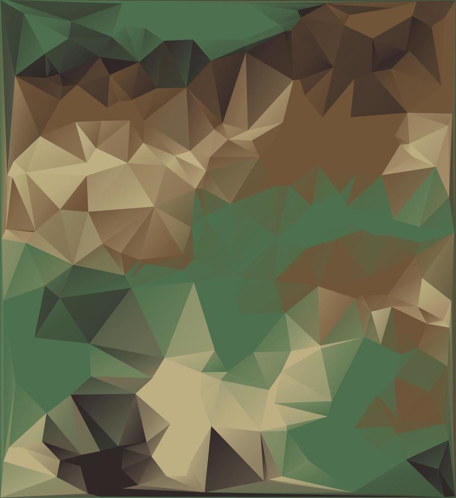 abstract vector militaire camouflage achtergrond gemaakt van geometrische driehoeken shapes.polygonal stijl.