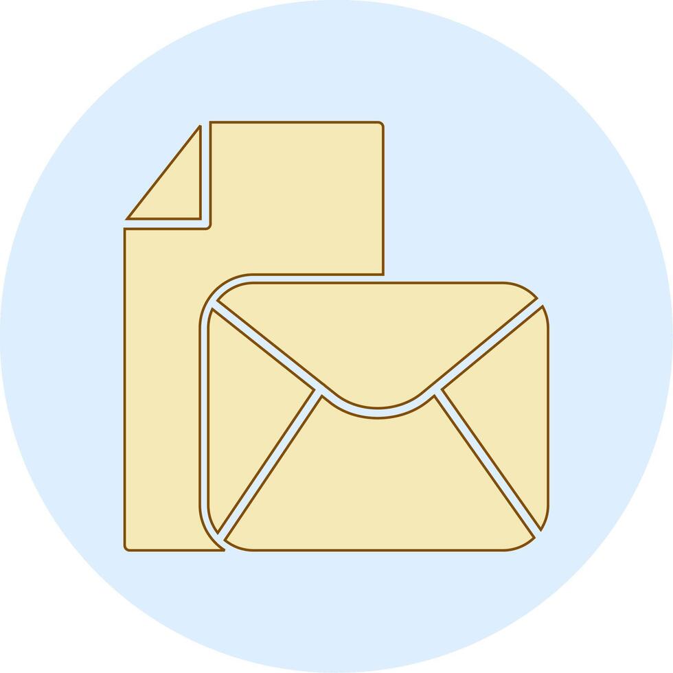 mail vecto icoon vector