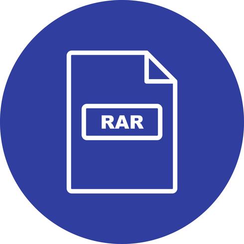 RAR Vector pictogram