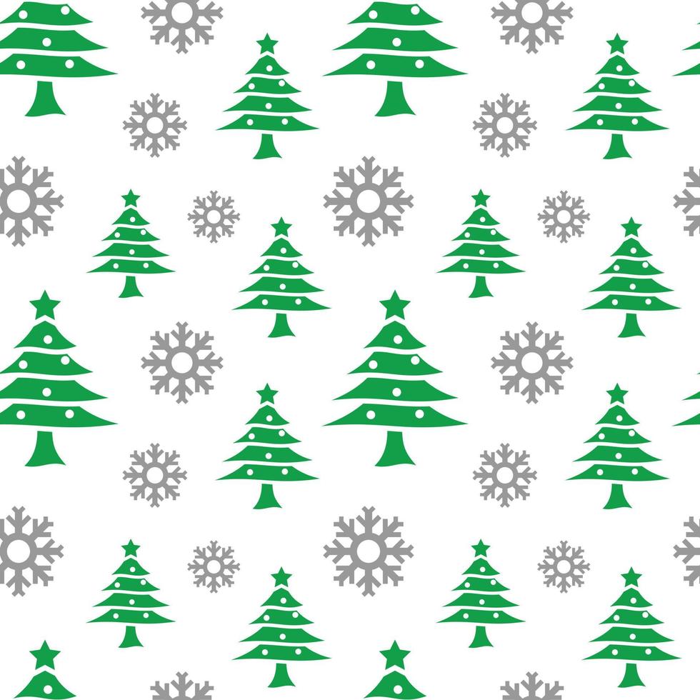 kerstboompatroonontwerp voor afdruksjabloon vector