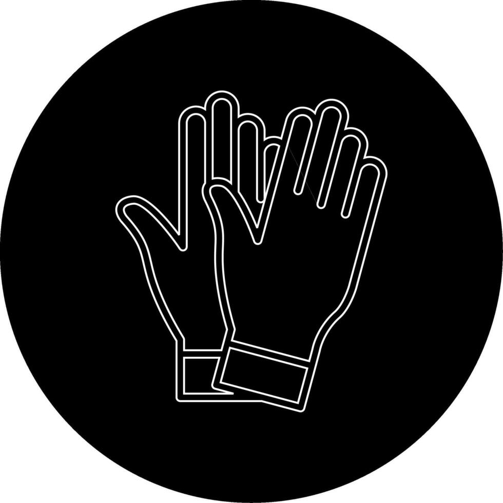 veiligheid handschoenen vecto icoon vector