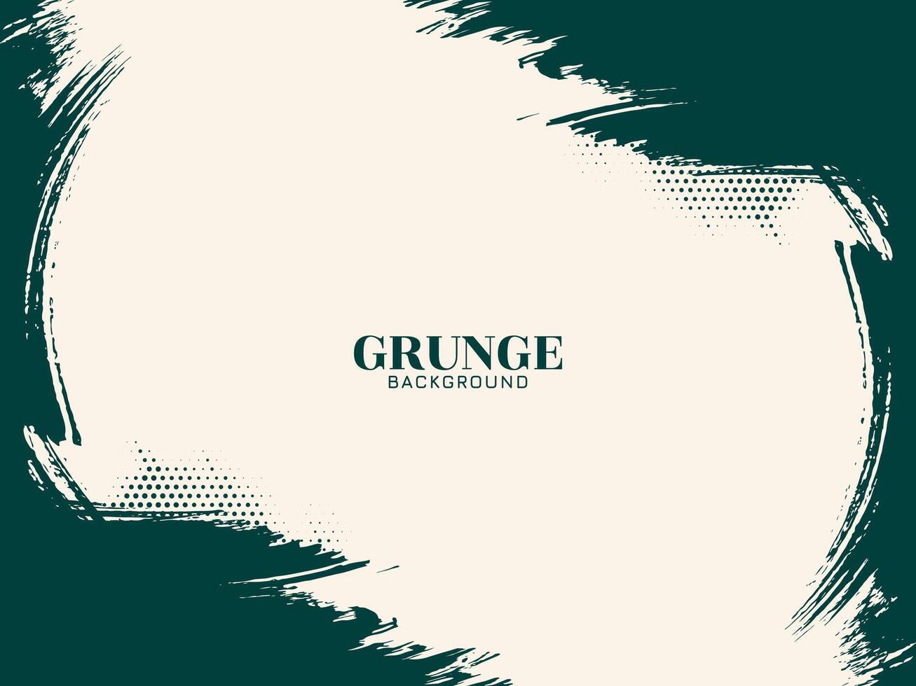 groen kleur borstel beroerte grunge structuur achtergrond ontwerp vector