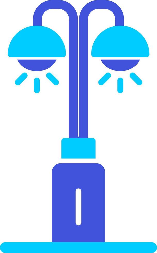 park lamp vecto icoon vector