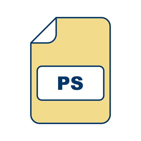 ps vector pictogram