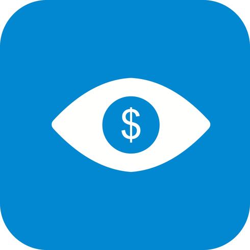 Oog Dollar Vector Icon