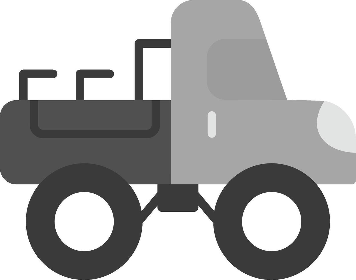 monster vrachtauto vecto icoon vector