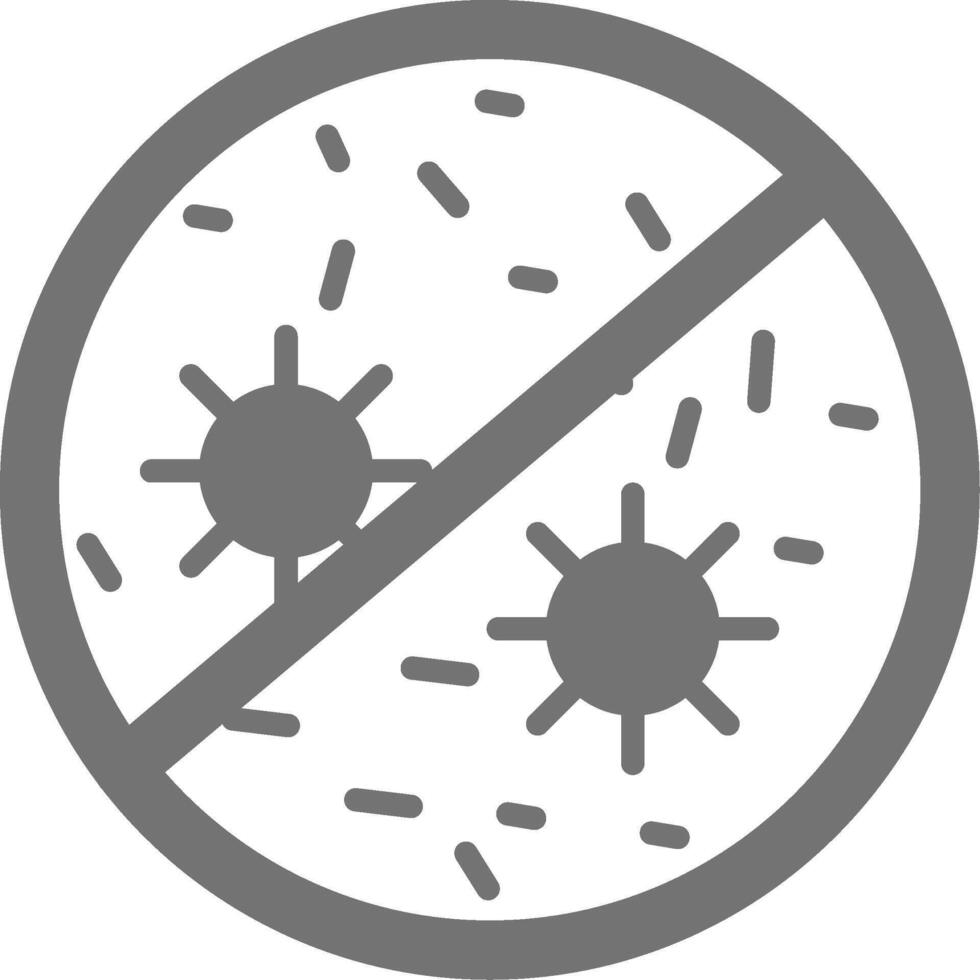 antibacteriële vecto icoon vector