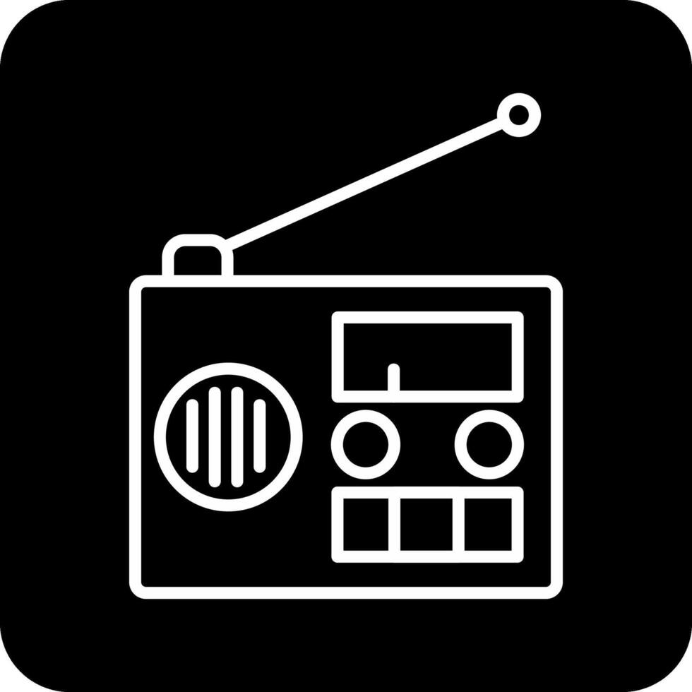 radio vecto icoon vector