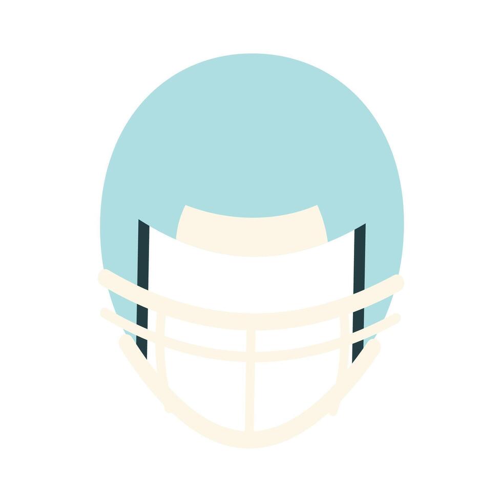 Amerikaans voetbal helm icoon vector